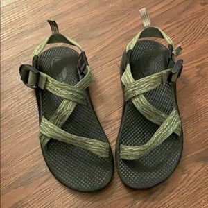 Chacos olive green